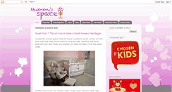 Desktop Screenshot of mummysspace.com
