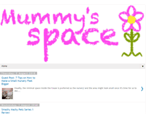 Tablet Screenshot of mummysspace.com